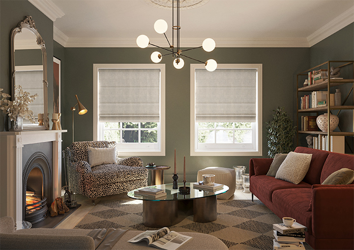 Memphis, Latte - Twist&Fit Roman Blind - Image 8